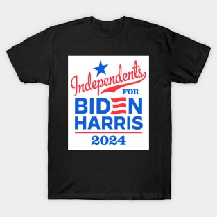 Independents For Biden 2024 T-Shirt